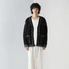 TTT_MSW 22aw レオパードカーディガン - メルカリ