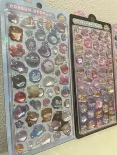 【正規品】水族館限定　ボンボンドロップシール 2枚海の生き物♡ ボンボンドロップ