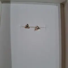 cui-cui　キュイキュイ 　K10　YG　ロンドンブルートパーズ　ピアス