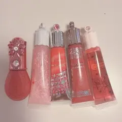 5点セット ジルスチュアート リップグロス リッチ&チークカラー