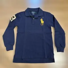 Polo Ralph Lauren ネイビー ポロシャツ 7Y