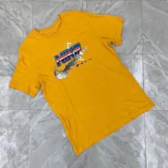 NIKE Tシャツ イエロー 半袖 グラフィックロゴ M オシャレ かっこいい