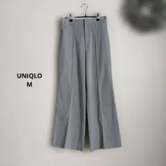 ハイウエスト ワイドパンツ