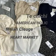 【M】まとめ売り7点 アメリカンホリック テチチ 等… レディース