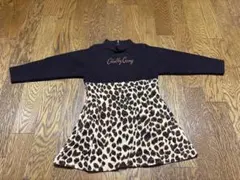 CHUBBYGANG レオパード柄 長袖ワンピース 100のサムネイル