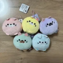 ごろねこサミット第2回プチマスコットver.R(ラウンドワン限定) 5匹セット