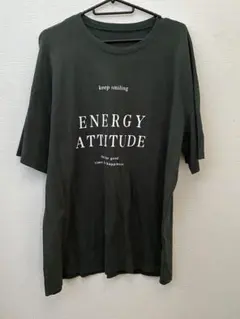 Dazy ロゴプリント Tシャツ カーキ Mサイズ