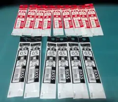 新品未開封 Pentel ビクーニャフィール 替芯 0.5mm 赤/黒 セットのサムネイル