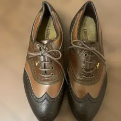 【未使用／レア】マルマンゴルフ☆MAJESTY☆ゴルフシューズ 白茶 25cm 2025年最新】MARUMAN ゴルフ シューズ(男性用)の人気アイテム