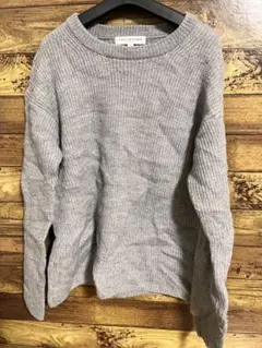 URBAN RESEARCH アーバンリサーチ　ニット　ウール　グレー