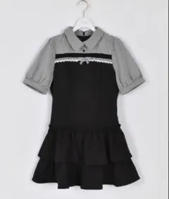 evelyn ドッキングティアードop ブラック