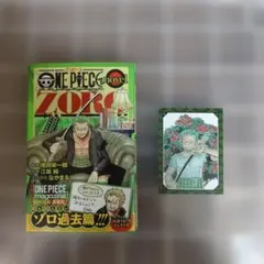 初版 ONE PIECE novel ZORO 特典付き - メルカリ