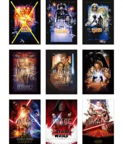 Happyくじ STAR WARS G賞 ポスター 8種セット