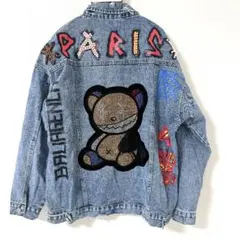【腕章付き】 YEEZUS カニエ・ウェスト ツアー デニムジャケット 腕章付き】 YEEZUS カニエ・ウェスト ツアー デニムジャケット - メルカリ