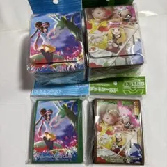 ポケモンカードゲーム 　デッキシールド 　デッキケース　4個セット