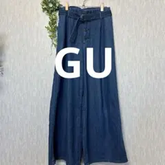 GU ジーユーワイドパンツハイウエスト　Ｍ