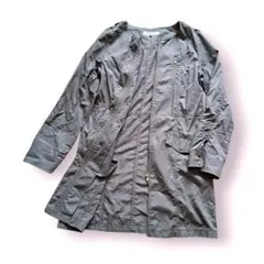 NATURAL BEAUTY BASIC カーキ ミリタリーコート L
