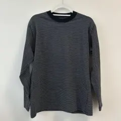 INHERIT ストライプ 長袖カットソー M