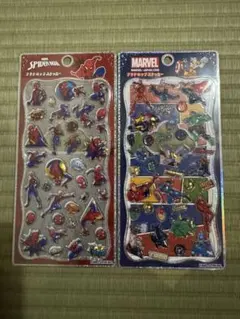 プチドロップステッカー　マーベル　スパイダーマン　ディズニー