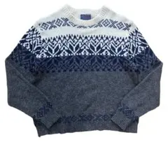 70s PENDLETON ニット ノルディック柄