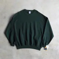 90s JERZEESジャージーズ 無地スウェット 2XL USA製 未使用