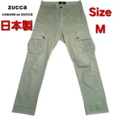お値下げ可能 CABANE de ZUCCa　ズッカ　カーゴパンツ ミリタリーM
