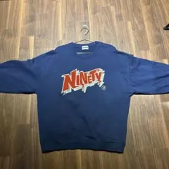 【9090】 グラフィックデザイン スウェット ネイビー 大幅お値下げ中