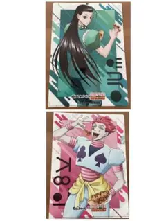 銀だこ　Hunter x Hunter クリアファイル　ヒソカ・イルミ