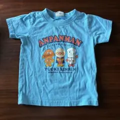 アンパンマン Tシャツ 90cm 水色