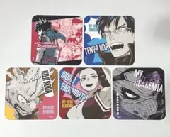 ヒロアカ原画展 アートコースター 緑谷出久 飯田天哉 八百万百 口田 スピナー