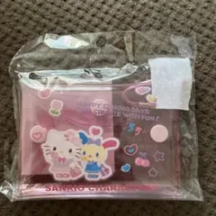 ハローキティ　うさはな　ビニールポーチ　クリアポーチ　新品未使用