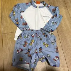 PAW PATROL 水着 セットラッシュガードセット 110cm 海パン
