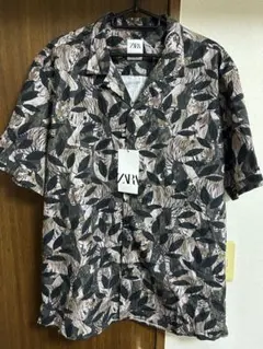【新品】ZARA ザラ 半袖シャツ XLのサムネイル