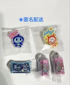 Angel Blue アクリルクリップ ペンケース 消しゴム　ガチャ