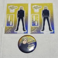呪術廻戦 懐玉・玉折 ダイソー Bigアクリルスタンド ・缶バッジ 七海建人