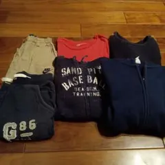 ♪男児　洋服　120センチ　6点セット売り