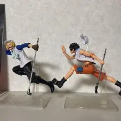 ワンピース サボ　エースフィギュアセット