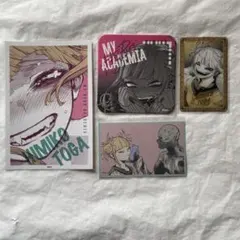 ヒロアカ 原画展 トガヒミコ アートコースター 箔押しクリアカード ワンシーン