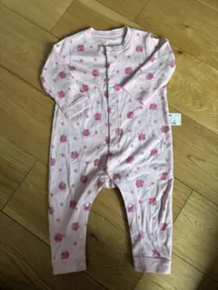 UNIQLO BABY 花柄ロンパース 80cm