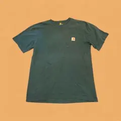 【古着】Carhartt ポケT 緑