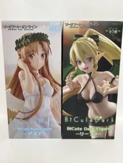ソードアート・オンライン BiCute アスナ リーファ フィギュア 2体セット
