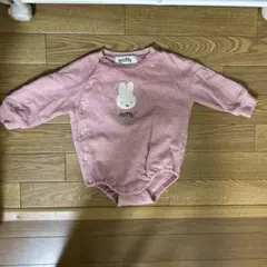 ミッフィー　ロンパース　80 ピンク