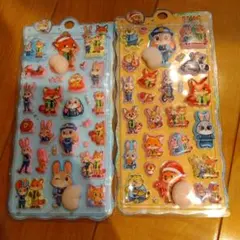 おしりシール　2枚セット　お尻シール　ズートピアおしりシール　①