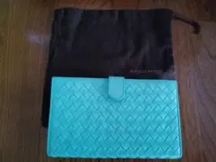 未使用 正規品鑑定済み アウトレット ボッテガヴェネタ 長財布 グリーン