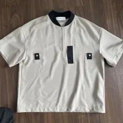 CULNI ベージュ ハーフジップシャツのサムネイル