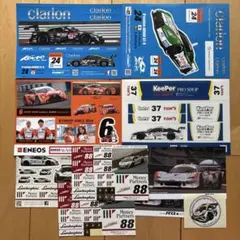 SUPER GT レーシングカー ステッカーセット