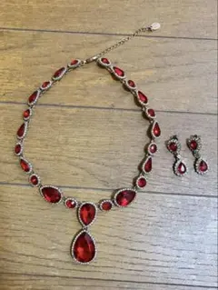 【Claire's】ネックレス・ピアス セット