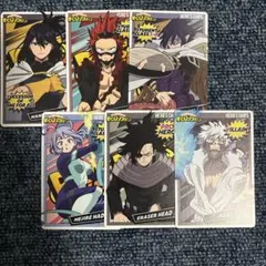 僕のヒーローアカデミア HERO'S CHIPS カード 6枚セット