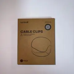 Lamicall Cable Clips 6個入り 黒
