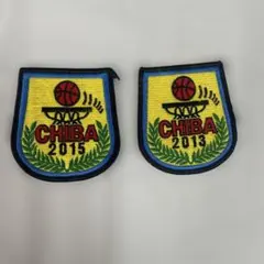 千葉 バスケットボール ワッペン 2013 2015